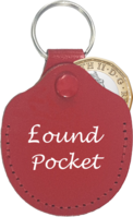 Coin Pocket Shaped Key Fob KK1